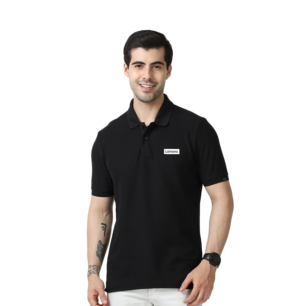 Mark & Spencer Polo T-shirt Without Tipping - Black